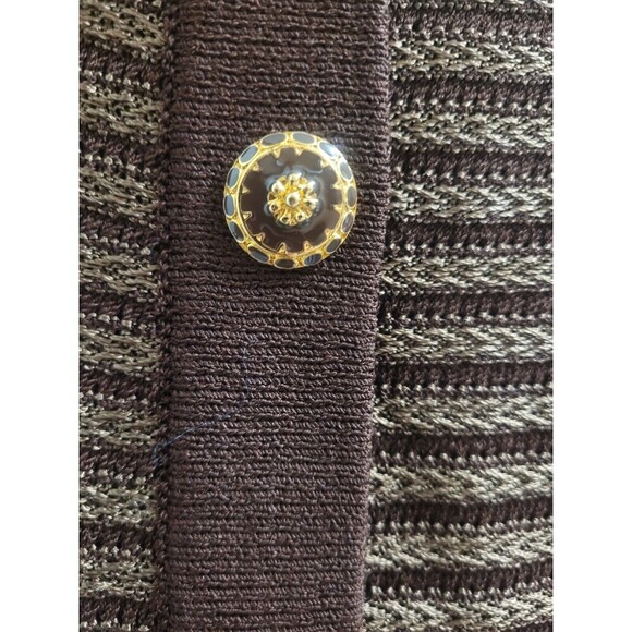 VTG ST JOHN Collection Marie Gray Santana Knit Blazer Jacket W/Skirt Sz 12 - Picture 6 of 16